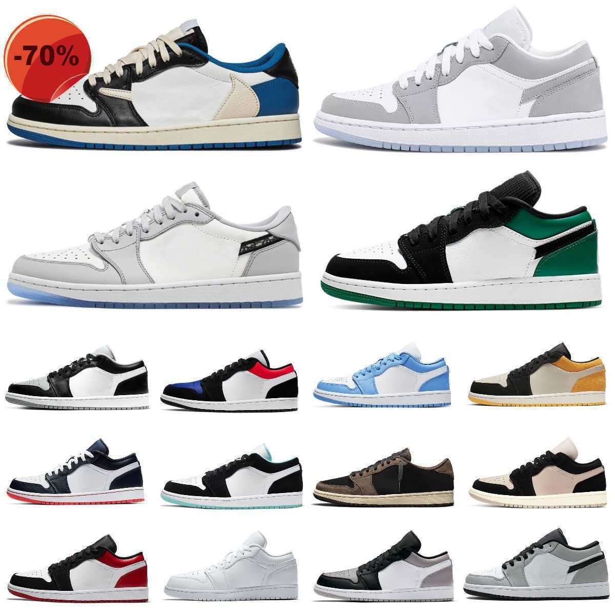 Jumpman 1 Men Women Low basketball shoes OG 1S Triple White Shadow designer casual shoes University Blue UNC Black Bred Toe Light Smoky Grey, #4
Jumpman 1 Men Women Low basketball shoes OG 1S Triple White Shadow designer casual shoes University Blue UNC Black Bred Toe Light Smoky Grey, #4