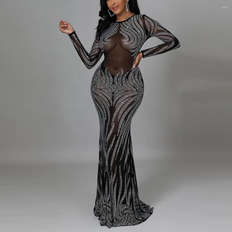 Casual Dresses Sexy Transparent For Women Full Sleeve Floor Length Mermaid Elegant Evening Night Club Vestidos Mujer Dress, Khaki dress
Casual Dresses Sexy Transparent For Women Full Sleeve Floor Length Mermaid Elegant Evening Night Club Vestidos Mujer Dress, Khaki dress