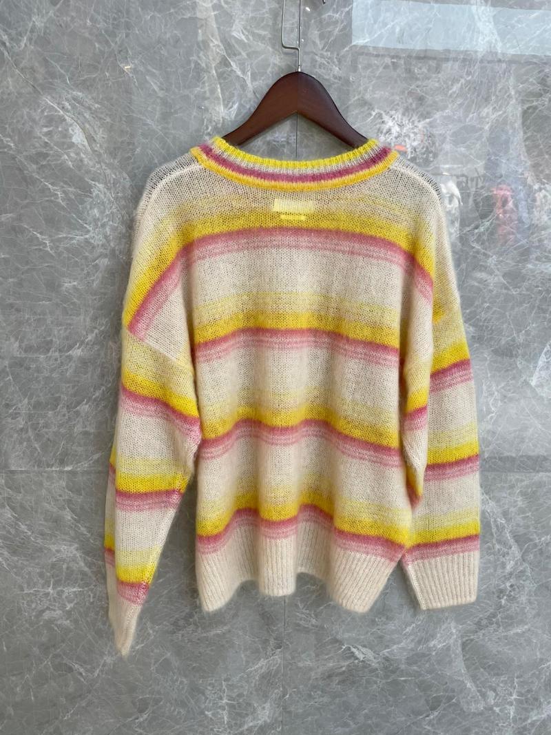 Women' Sweaters 2022FW Autumn Women Striped Mohair Knitted Sweater Female Fashion Candy Jumpers 3 Color Tutu, Green
Women' Sweaters 2022FW Autumn Women Striped Mohair Knitted Sweater Female Fashion Candy Jumpers 3 Color Tutu, Green