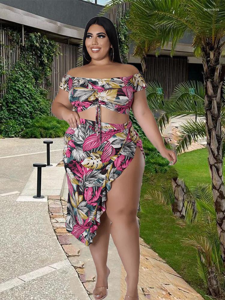 Tracksuits Women Beach Wear Two Piece Suit Sexy Off Shoulder Crop Top And Skirt Set Summer Outfit Plus Size Wholesale Bulk Drop, Auburn
Tracksuits Women Beach Wear Two Piece Suit Sexy Off Shoulder Crop Top And Skirt Set Summer Outfit Plus Size Wholesale Bulk Drop, Auburn