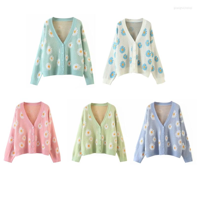 Women's Knits Ladies Button Down Tops Women's Floral Knitted Cardigans V Neck Coat Loose, Orchid
Women's Knits Ladies Button Down Tops Women's Floral Knitted Cardigans V Neck Coat Loose, Orchid