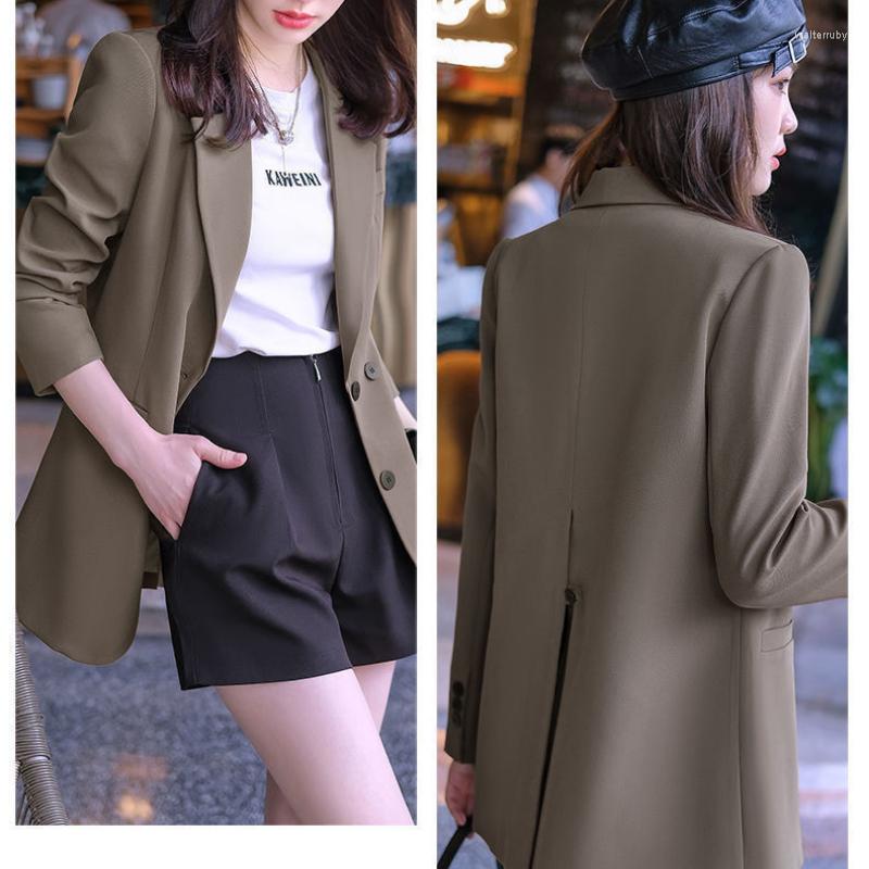 Women's Suits Fashion Women's Blazer Office Women Korean Coat Streetwear Long Sleeve Top Wholesale Black Suit Leisure, Brown
Women's Suits Fashion Women's Blazer Office Women Korean Coat Streetwear Long Sleeve Top Wholesale Black Suit Leisure, Brown