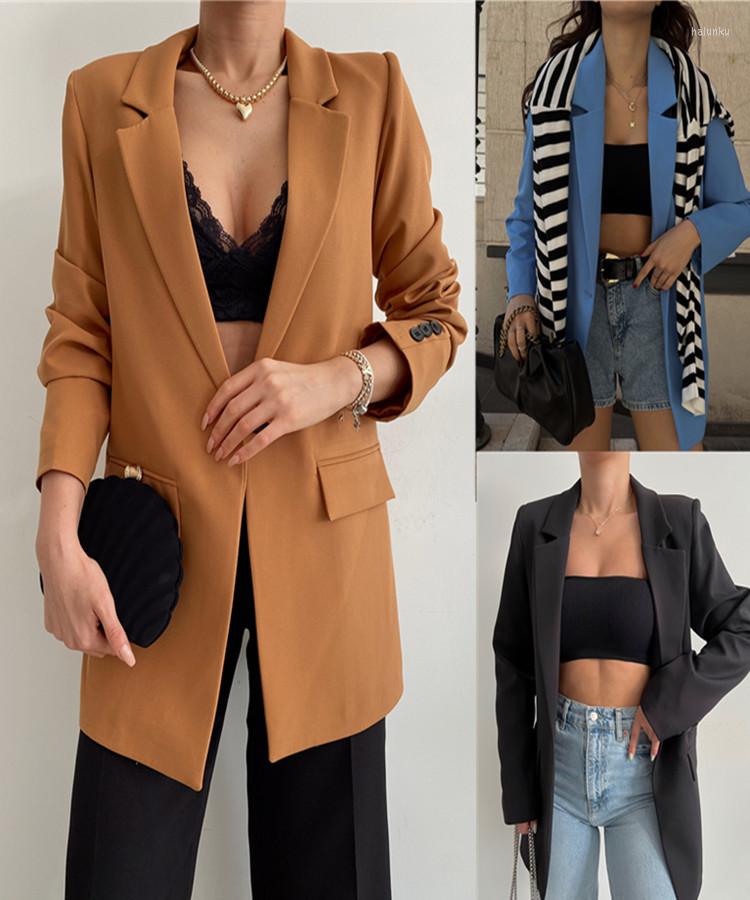 Women' Suits Blazer Women Loose Mid-Length Spring And Autumn Women' Clothing Suit, Black
Women' Suits Blazer Women Loose Mid-Length Spring And Autumn Women' Clothing Suit, Black