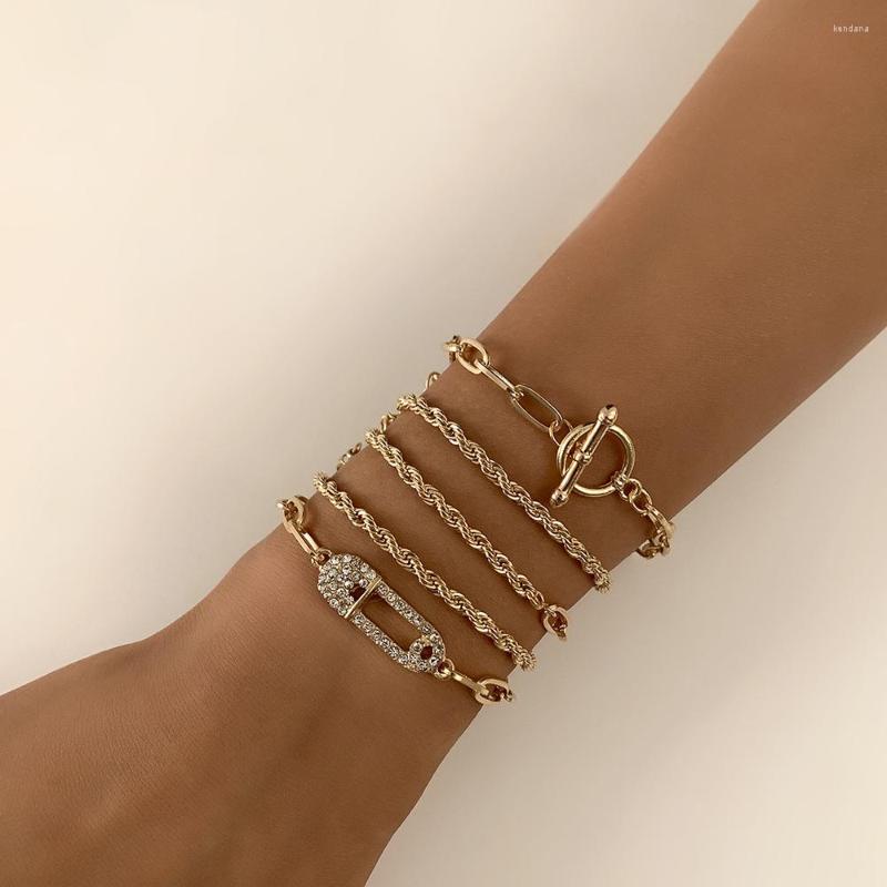 Link Bracelets Bohemian Gold Bracelet For Women Crystal Multilayer Rope Chain Girls Punk Jewelry 2022 Trend Lady Charms Bracelett
Link Bracelets Bohemian Gold Bracelet For Women Crystal Multilayer Rope Chain Girls Punk Jewelry 2022 Trend Lady Charms Bracelett