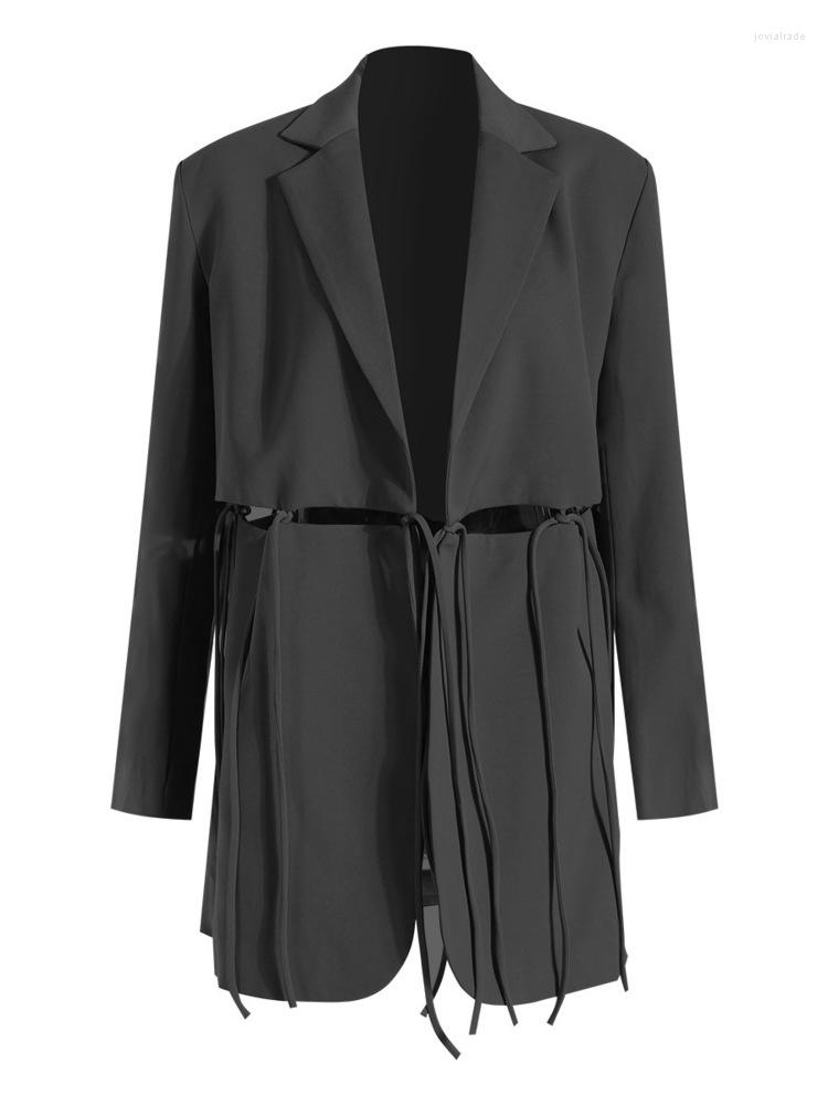 Women' Suits Office Lady Women Blazer Lapel Long Sleeve Loose Fit Jacket Fashion Tide Autumn 2022 Trendy Women' Clothing Khaki Coats, Black
Women' Suits Office Lady Women Blazer Lapel Long Sleeve Loose Fit Jacket Fashion Tide Autumn 2022 Trendy Women' Clothing Khaki Coats, Black