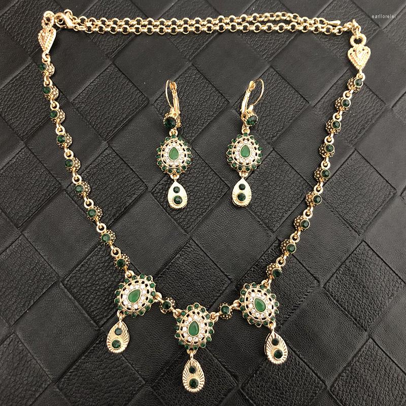Necklace Earrings Set Algeria Handmade Crystal Wedding Hair Ornaments Headwear Jewelry Headchain And Water Drop Shape, Picture shown
Necklace Earrings Set Algeria Handmade Crystal Wedding Hair Ornaments Headwear Jewelry Headchain And Water Drop Shape, Picture shown