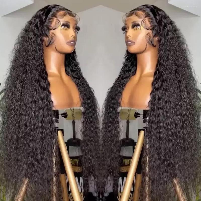 Deep Wave Frontal Wig Brazilian Curly Human Hair Wigs For Women 200% Water 360 Lace Pre Plucked, Picture shown
Deep Wave Frontal Wig Brazilian Curly Human Hair Wigs For Women 200% Water 360 Lace Pre Plucked, Picture shown