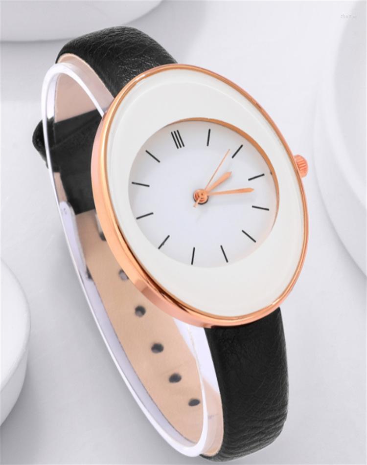 Wristwatches Luxury Rose Gold Watch Women Ladies Bracelet Watches Top Brand Casual Quartz Leather Women's Wristwatch Relojes, Brown
Wristwatches Luxury Rose Gold Watch Women Ladies Bracelet Watches Top Brand Casual Quartz Leather Women's Wristwatch Relojes, Brown