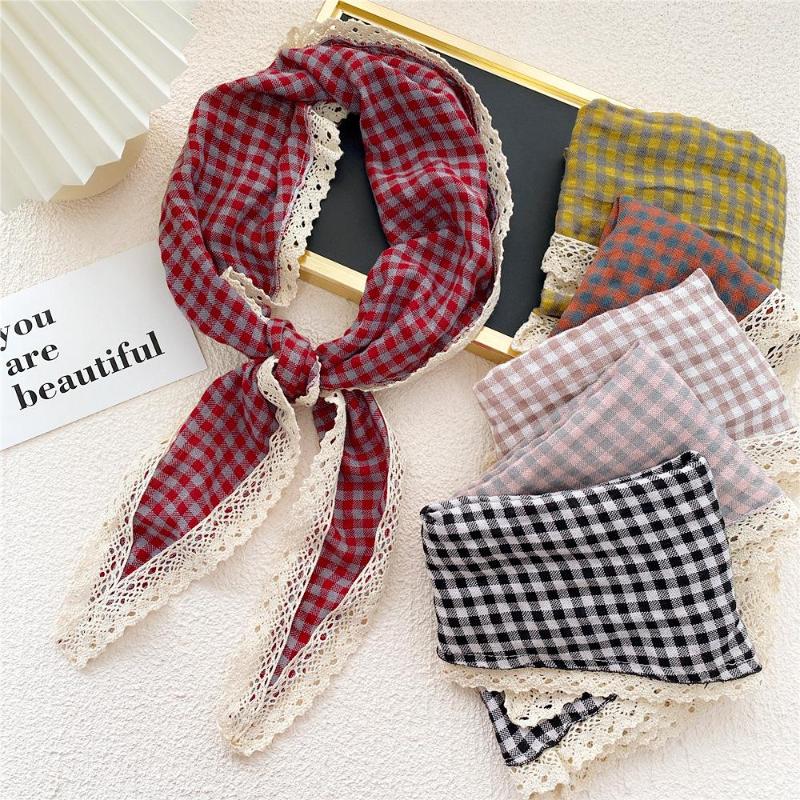 Scarves Fashion Women Square Scarf Wraps Elegant Cotton And Linen Checked 4 Seasons Head Neck Hair Tie Band Neckerchief W195
Scarves Fashion Women Square Scarf Wraps Elegant Cotton And Linen Checked 4 Seasons Head Neck Hair Tie Band Neckerchief W195