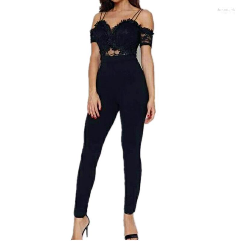 Women' Jumpsuits Women' & Rompers Black Lace Neckline Bodycon For Women Party Night Sexy Outfits Cocktail Vestidos De Mujer Pants
Women' Jumpsuits Women' & Rompers Black Lace Neckline Bodycon For Women Party Night Sexy Outfits Cocktail Vestidos De Mujer Pants