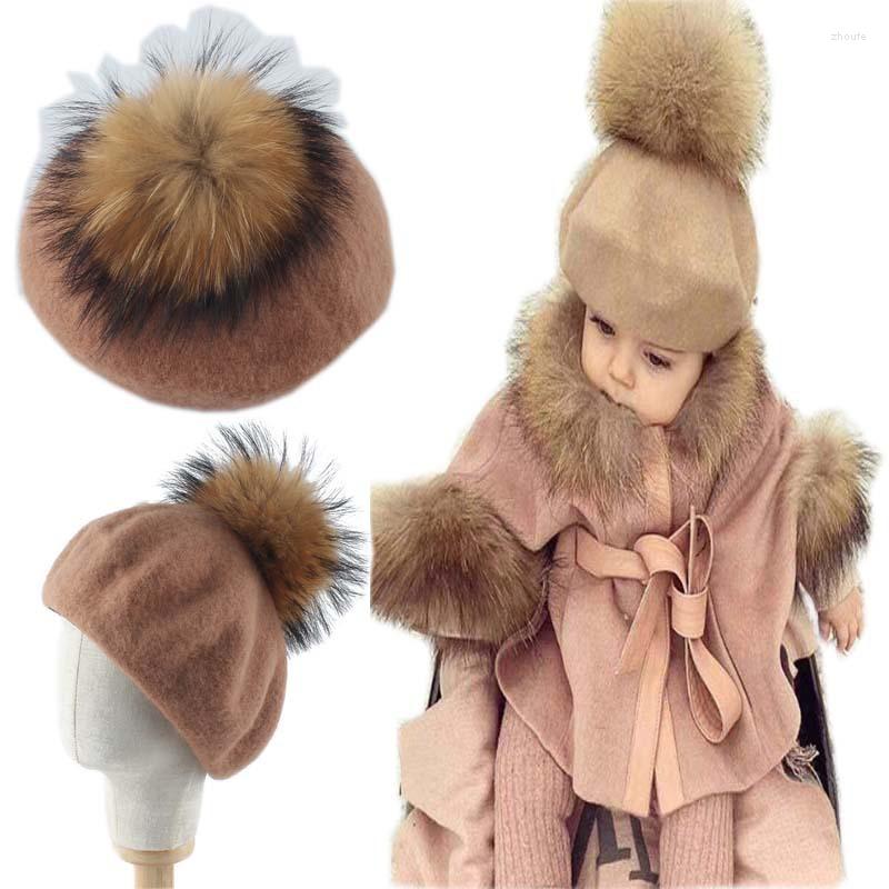 Berets Children Real Fur Pom For Kids Girls Winter Baby Warm Thick Wool Beret Hat Pumpkin Artist French With Pompom, Faux fur black
Berets Children Real Fur Pom For Kids Girls Winter Baby Warm Thick Wool Beret Hat Pumpkin Artist French With Pompom, Faux fur black
