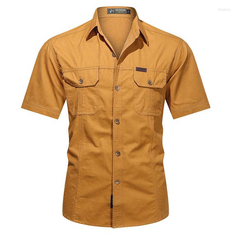 Men's Casual Shirts Cargo Shirt Men Multi-pocket Outdoor Military Cotton Man Men's Clothing Summer Short Sleeve, Blue
Men's Casual Shirts Cargo Shirt Men Multi-pocket Outdoor Military Cotton Man Men's Clothing Summer Short Sleeve, Blue