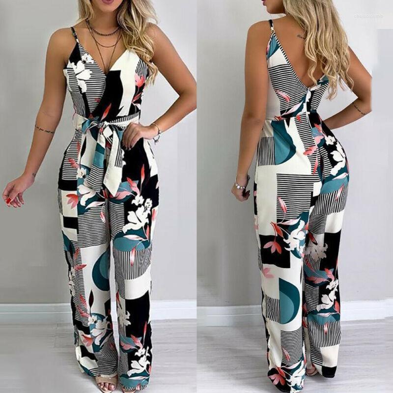 Women' Jumpsuits Women' & Rompers Floral Print Women Strappy Jumpsuit Sexy Lady Clubwear Playsuit Bodycon Party Romper Trousers
Women' Jumpsuits Women' & Rompers Floral Print Women Strappy Jumpsuit Sexy Lady Clubwear Playsuit Bodycon Party Romper Trousers