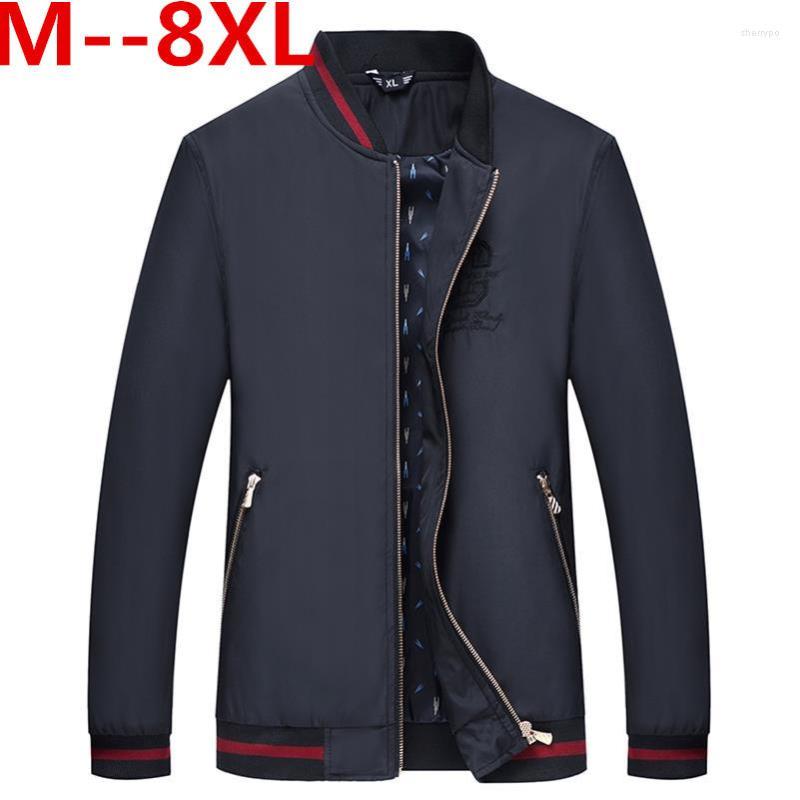Men's Jackets 10XL 8XL 6XL 5XL Spring Autumn Men's Thin Solid Fashion Coats Male Casual Slim Stand Collar Bomber Jacket Men Overcoat
Men's Jackets 10XL 8XL 6XL 5XL Spring Autumn Men's Thin Solid Fashion Coats Male Casual Slim Stand Collar Bomber Jacket Men Overcoat