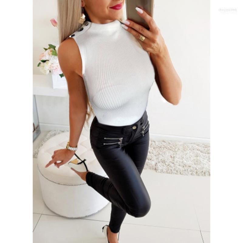 Women' Jumpsuits Women' & Rompers Women Bodysuits Sexy Sleeveless Button Knit Ladies 2022 Spring Summer Slim Fit White Jumpsuit D30
Women' Jumpsuits Women' & Rompers Women Bodysuits Sexy Sleeveless Button Knit Ladies 2022 Spring Summer Slim Fit White Jumpsuit D30