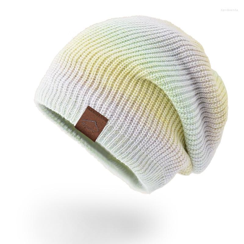 Berets Women Outdoor Colorful Autumn And Winter Knitted Hat Trend Gradient Tie-dye Warm Fashion Wool, Grey
Berets Women Outdoor Colorful Autumn And Winter Knitted Hat Trend Gradient Tie-dye Warm Fashion Wool, Grey