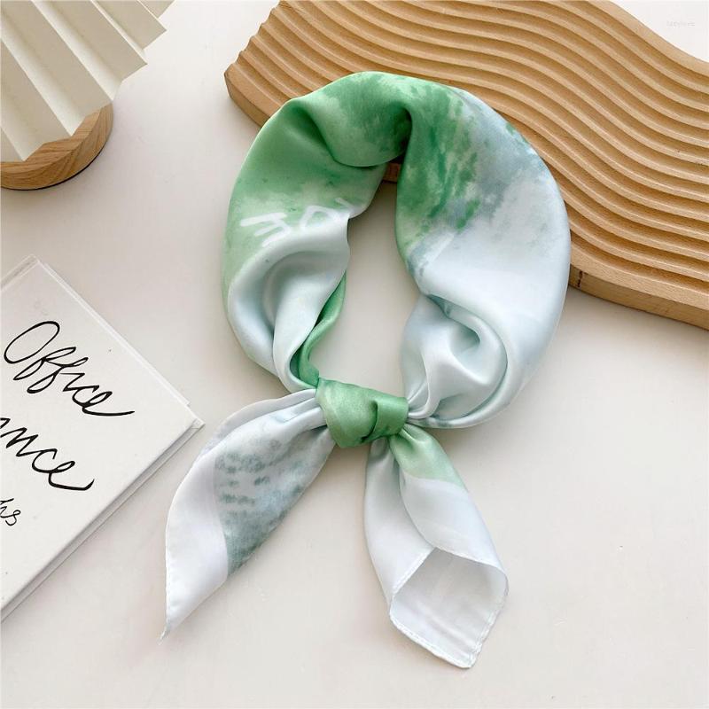 Scarves Silk Shawl Print Headscarf Waves Hair Wrap Neckerchief Female Satin Square Scarf Women Headband Foulard Hijab Bandana 2022
Scarves Silk Shawl Print Headscarf Waves Hair Wrap Neckerchief Female Satin Square Scarf Women Headband Foulard Hijab Bandana 2022