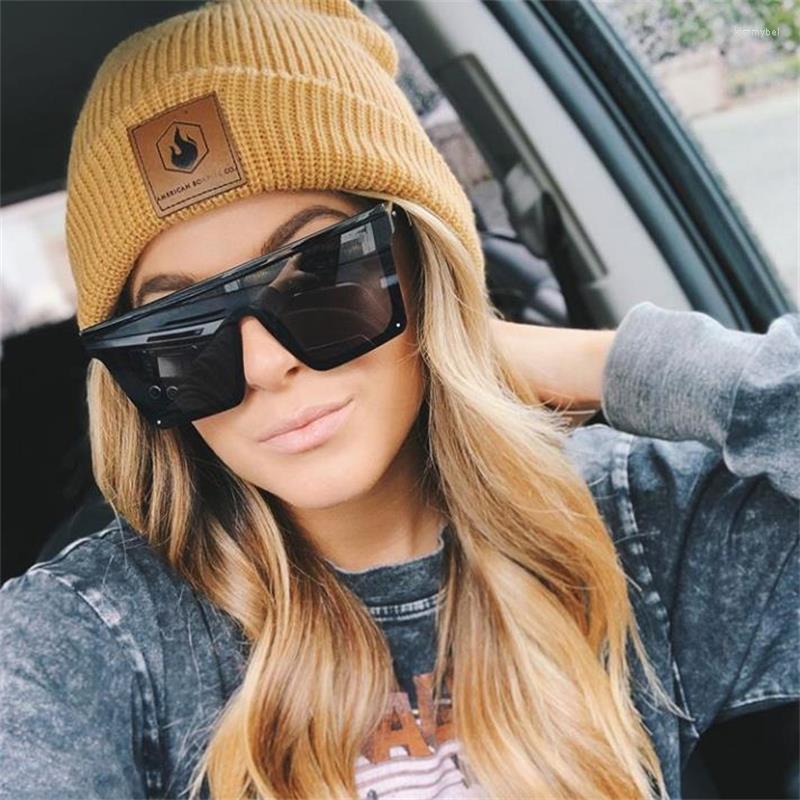 Sunglasses Fashion Oversized Square Women Black Shades Brand Designer Plastic Big Frame Glasses Oculos Femininos
Sunglasses Fashion Oversized Square Women Black Shades Brand Designer Plastic Big Frame Glasses Oculos Femininos