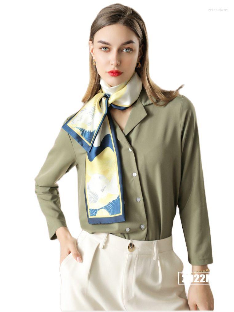 Scarves Fashion Printing Long Silk Scarf Female Sweet Flower Tied Bag Decoration Simulation Fluttering
Scarves Fashion Printing Long Silk Scarf Female Sweet Flower Tied Bag Decoration Simulation Fluttering