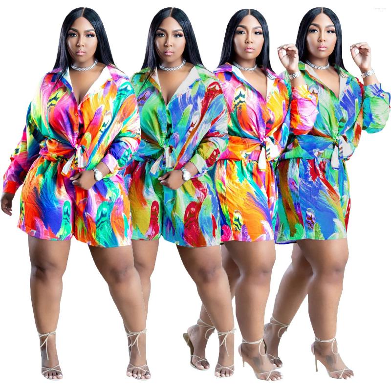 Women's Tracksuits CHAXIAOHEI European And American Urban Fashion Casual Printed Shirt Two-Piece Set, Blue
Women's Tracksuits CHAXIAOHEI European And American Urban Fashion Casual Printed Shirt Two-Piece Set, Blue