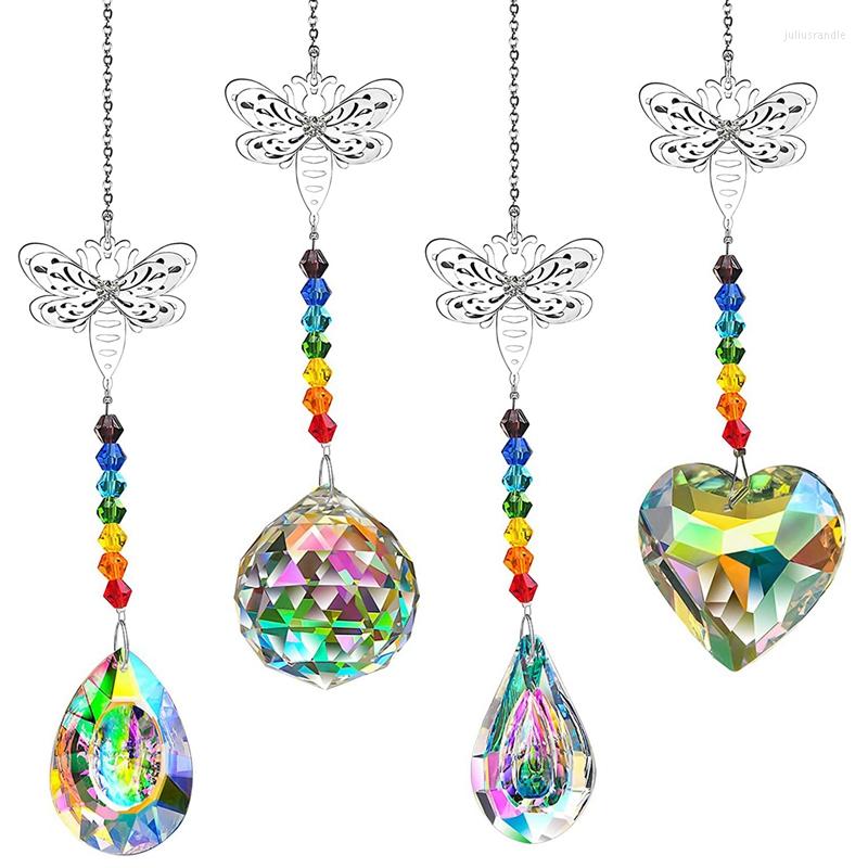Pendant Necklaces 4PC Handmade Crystal Sunshine Catcher Bee Ball Prism Rainbow Maker Hanging Sunlight Refraction For Home
Pendant Necklaces 4PC Handmade Crystal Sunshine Catcher Bee Ball Prism Rainbow Maker Hanging Sunlight Refraction For Home