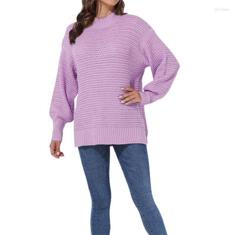 Women's Sweaters Kayotuas Women Sweater Spring Autumn Loose Split Solid Color Pullover O-Neck Black Gray Purple Red Knitwear Clothes
Women's Sweaters Kayotuas Women Sweater Spring Autumn Loose Split Solid Color Pullover O-Neck Black Gray Purple Red Knitwear Clothes