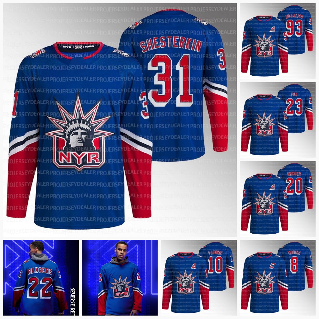31 Igor Shesterkin 2022-23 Reverse Retro Rangers Jersey Mika Zibanejad Adam Fox Jacob Trouba Chris Kreider Artemi Panarin New York Lafreniere Reaves Goodrow, 7th patch home jersey womens s-2xl
31 Igor Shesterkin 2022-23 Reverse Retro Rangers Jersey Mika Zibanejad Adam Fox Jacob Trouba Chris Kreider Artemi Panarin New York Lafreniere Reaves Goodrow, 7th patch home jersey womens s-2xl