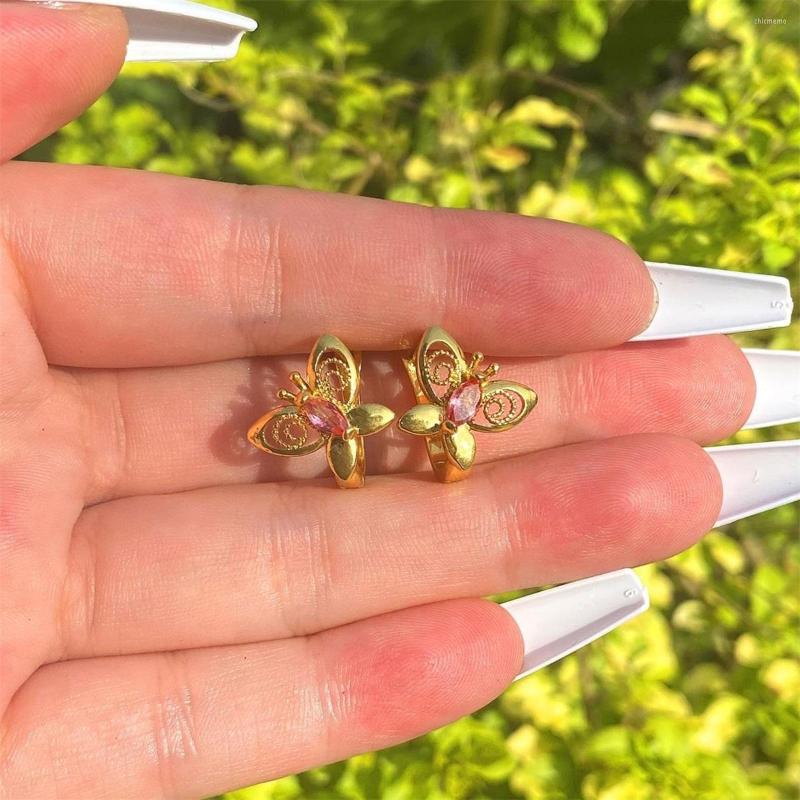 Hoop Earrings ANGLANG Retro Women Butterfly Design Cubic Zirconia Gold Color Geometric Circle Trend Vintage Jewelry
Hoop Earrings ANGLANG Retro Women Butterfly Design Cubic Zirconia Gold Color Geometric Circle Trend Vintage Jewelry