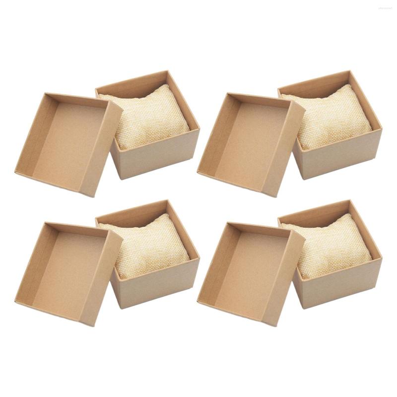 Watch Boxes 4x Kraft Box Single Slot With Pillow For Men And Women Gifts Protective Jewelry Showcase Storage Case Holder
Watch Boxes 4x Kraft Box Single Slot With Pillow For Men And Women Gifts Protective Jewelry Showcase Storage Case Holder
