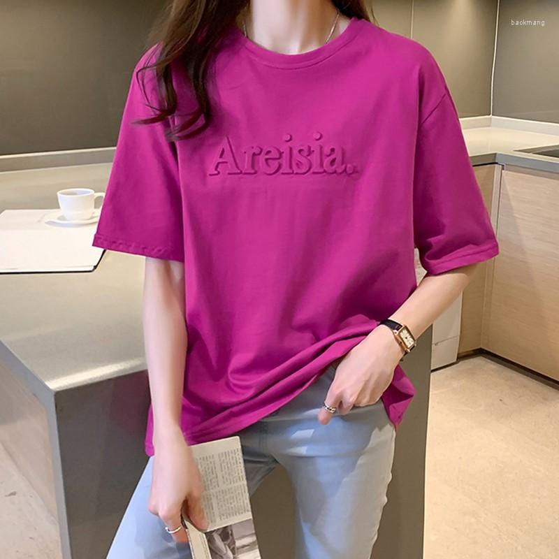 Women's T Shirts Oversized T-shirt South Korea The 2022 Summer Half Sleeve Letters Red Cotton Short Female Loose Big Yards, Black
Women's T Shirts Oversized T-shirt South Korea The 2022 Summer Half Sleeve Letters Red Cotton Short Female Loose Big Yards, Black