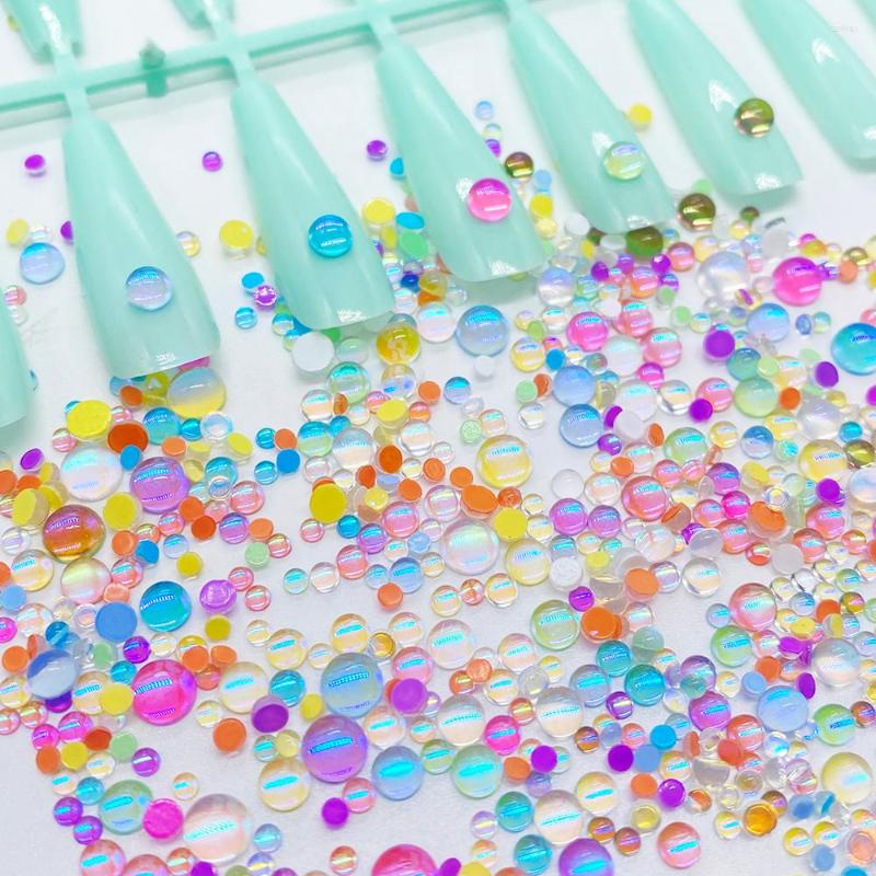 Nail Art Decorations Candy Colors Mixed Size Mermaid Round Glass Crystal Beads AB 3D Rhinestones DIY Flatback Stones
Nail Art Decorations Candy Colors Mixed Size Mermaid Round Glass Crystal Beads AB 3D Rhinestones DIY Flatback Stones