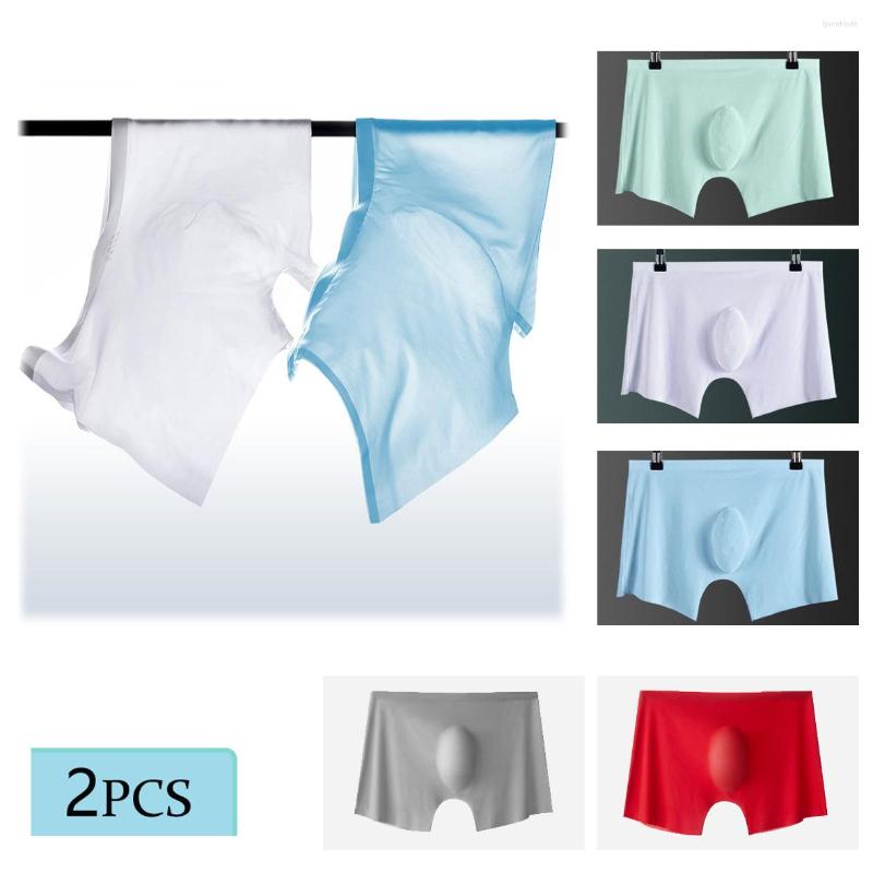 Underpants Boxershorts 2Pcs Men Panties Mens Ice Silk Seamless Underwear Solid Color Ultra-thin Breathable Boxer Shorts For Male
Underpants Boxershorts 2Pcs Men Panties Mens Ice Silk Seamless Underwear Solid Color Ultra-thin Breathable Boxer Shorts For Male