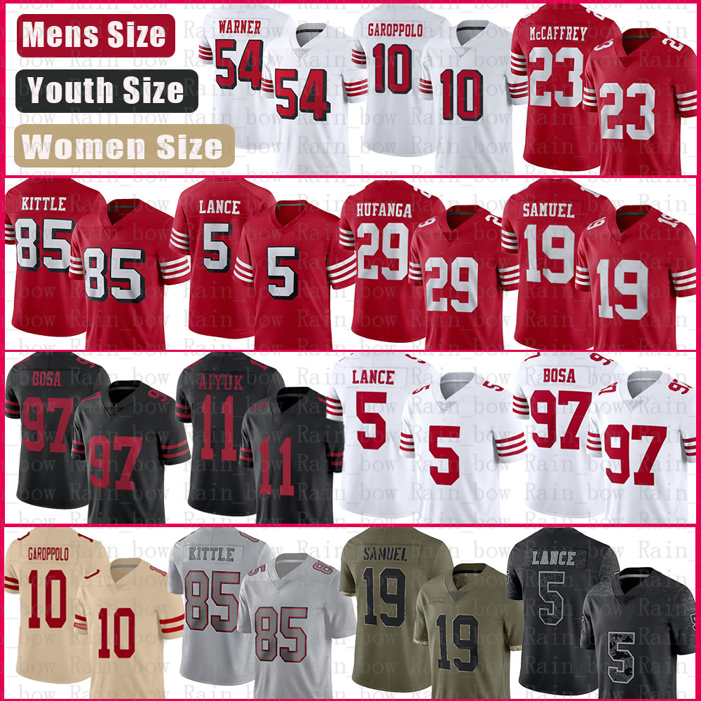 Talanoa Hufanga Deebo Samuel Football Jersey San Franciscos 49eres Christian McCaffrey George Kittle Nick Bosa Trey Lance Fred Warner Brandon Aiyuk Rice Ronnie Lot, 2022 mens jersey(49r)
Talanoa Hufanga Deebo Samuel Football Jersey San Franciscos 49eres Christian McCaffrey George Kittle Nick Bosa Trey Lance Fred Warner Brandon Aiyuk Rice Ronnie Lot, 2022 mens jersey(49r)