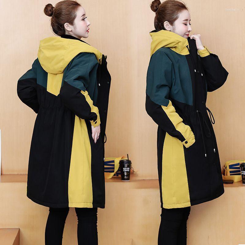 Women's Trench Coats Spring Autumn Fashion Hooded Windbreaker Women Clothes Korean Femme Mid-Length Loose Coat Ladies Overcoat Tide G776, Beige
Women's Trench Coats Spring Autumn Fashion Hooded Windbreaker Women Clothes Korean Femme Mid-Length Loose Coat Ladies Overcoat Tide G776, Beige