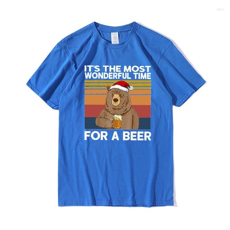 Men' T Shirts Funny Beer Bear Shirt Men Women Santa Print Short Sleeve Christmas Hat Kawaii Clothes Fashion Tops, Black
Men' T Shirts Funny Beer Bear Shirt Men Women Santa Print Short Sleeve Christmas Hat Kawaii Clothes Fashion Tops, Black