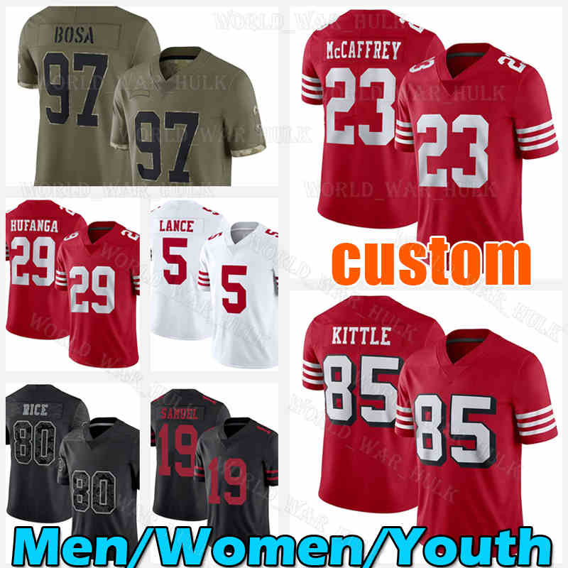 23 Christian McCaffrey Jersey George Kittle Football 29 Talanoa Hufanga San Francisco 49ers 44 Kyle Juszczyk Trey Lance Nick Bosa Deebo Samuel Fred Warner Jerry Rice, Ncaa
23 Christian McCaffrey Jersey George Kittle Football 29 Talanoa Hufanga San Francisco 49ers 44 Kyle Juszczyk Trey Lance Nick Bosa Deebo Samuel Fred Warner Jerry Rice, Ncaa