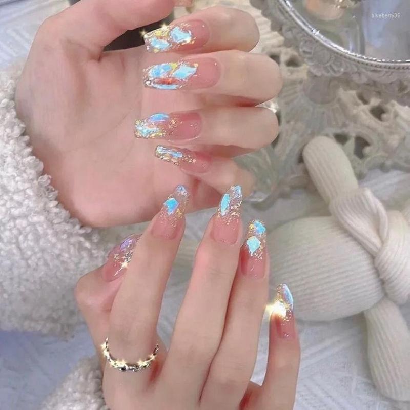 False Nails Gotrendy Handmade Shiny Diamond Reusable Press On Box Acrylic Crystal Bling Microdrill Glitter Ballet Fasle
False Nails Gotrendy Handmade Shiny Diamond Reusable Press On Box Acrylic Crystal Bling Microdrill Glitter Ballet Fasle