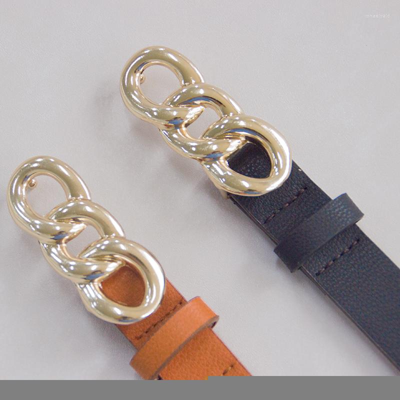 Belts 2022 Women's Fashion Luxury 3 Round Buckle Design Black White Brown PU Leather For Jeans 
Belts 2022 Women's Fashion Luxury 3 Round Buckle Design Black White Brown PU Leather For Jeans