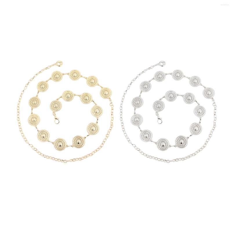Belts Stylish Waist Chain Belt Waistband Adjustable Metal Body Jewelry For Beach Outfit Dress Costume Party, Silver
Belts Stylish Waist Chain Belt Waistband Adjustable Metal Body Jewelry For Beach Outfit Dress Costume Party, Silver