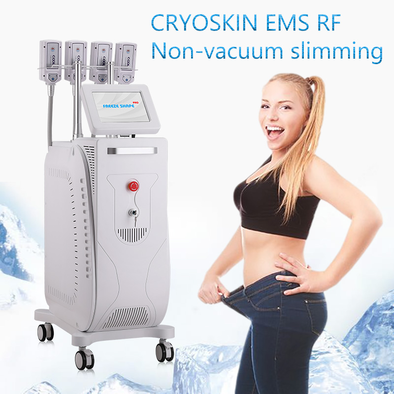 Cryoskin rf Ems Body Slimming Cryolipolysis Machine Latest Cryo Plate Cool Body Sculpting Fat Freeze Salon Massager Device
Cryoskin rf Ems Body Slimming Cryolipolysis Machine Latest Cryo Plate Cool Body Sculpting Fat Freeze Salon Massager Device