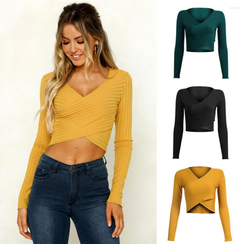 Women's Sweaters Solid Basic Long Sleeve Womens Tshirt Casual Black Green Yellow Fashion Crop Top T Shirt Ladies Korean Tee, 4-strip
Women's Sweaters Solid Basic Long Sleeve Womens Tshirt Casual Black Green Yellow Fashion Crop Top T Shirt Ladies Korean Tee, 4-strip