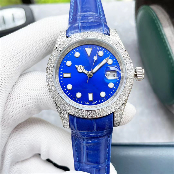 Top montre de luxe 40mm men watches fully automatic mechanical movement watches Haoshi diamond watch tape waterproof 50 meters 02, Black
Top montre de luxe 40mm men watches fully automatic mechanical movement watches Haoshi diamond watch tape waterproof 50 meters 02, Black