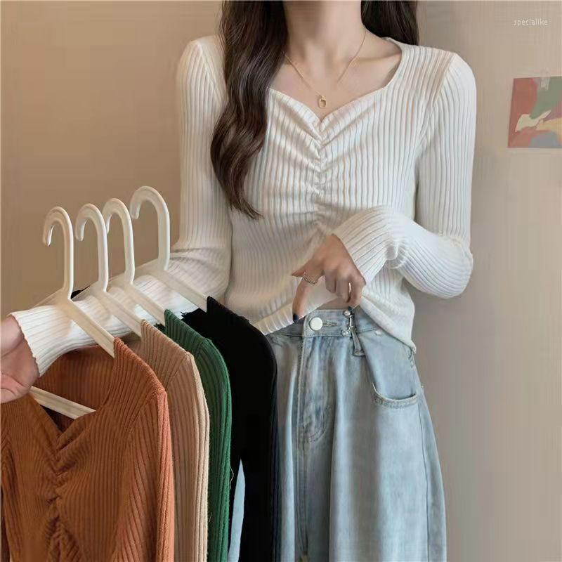 Women's Sweaters Heart-neck Long Sleeve Woman Knitted Pullover Women Spring Autumn Sweater Winter Tops For 4 Color Jumper
Women's Sweaters Heart-neck Long Sleeve Woman Knitted Pullover Women Spring Autumn Sweater Winter Tops For 4 Color Jumper