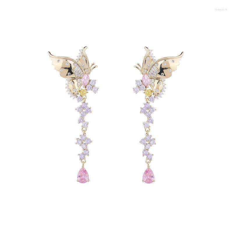 Dangle Earrings Zirconia Butterfly For Wedding Long Bridal Earring Women's Girl Gatherings Party Jewelry Accessories
Dangle Earrings Zirconia Butterfly For Wedding Long Bridal Earring Women's Girl Gatherings Party Jewelry Accessories