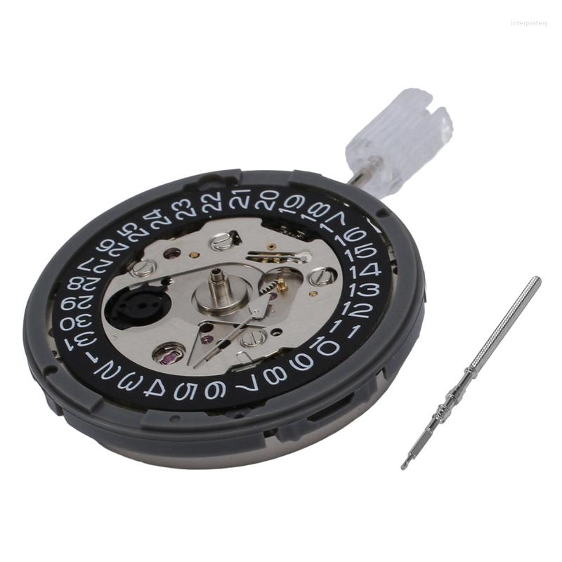 

Watch Repair Kits NH35/NH35A Black Automatic Mechanical Movement Date At 4.2 Japan Clock Mechanism For