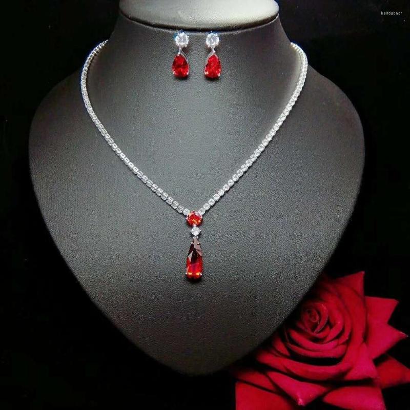 Necklace Earrings Set HIBRIDE Style White Gold Color Fashion Top Quality Wedding Sets CZ Bridal N-1045, Picture shown
Necklace Earrings Set HIBRIDE Style White Gold Color Fashion Top Quality Wedding Sets CZ Bridal N-1045, Picture shown