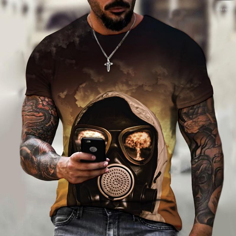Men's T Shirts Gas Mask Personality Character T-shirt Men 3D Printing Casual Rock Hip Hop Street Trend Unique Top Quality Fabric, Lhc-1690
Men's T Shirts Gas Mask Personality Character T-shirt Men 3D Printing Casual Rock Hip Hop Street Trend Unique Top Quality Fabric, Lhc-1690