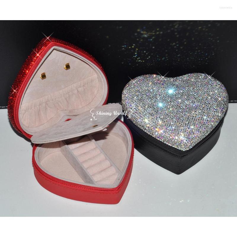 Jewelry Pouches 12.2cm 5cm Storage Box Travel Mini Case For Rings Earrings Necklace Organize With Cystal
Jewelry Pouches 12.2cm 5cm Storage Box Travel Mini Case For Rings Earrings Necklace Organize With Cystal