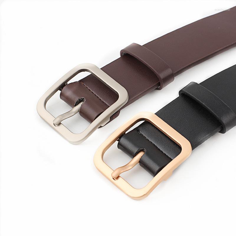 Belts Vintage Women Gold Silver Square Buckle Faux Leather Belt Female Korean Jeans Waistband Students Wild Casual Clothes Accessories, Black
Belts Vintage Women Gold Silver Square Buckle Faux Leather Belt Female Korean Jeans Waistband Students Wild Casual Clothes Accessories, Black