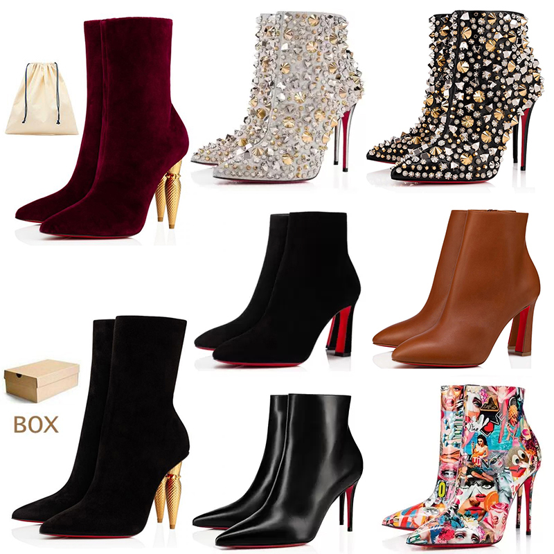 Pumps Woman Boots Outdoor Shoes Lipstick High Heels Loubutin Women Ankle Boot Sexy Pointed-Toe Red Bottoms New Season Booty Style For Delicate Short Booties Size 43, C12 10cm 35-43
Pumps Woman Boots Outdoor Shoes Lipstick High Heels Loubutin Women Ankle Boot Sexy Pointed-Toe Red Bottoms New Season Booty Style For Delicate Short Booties Size 43, C12 10cm 35-43